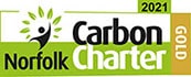 Norfolk carbon Charter logo